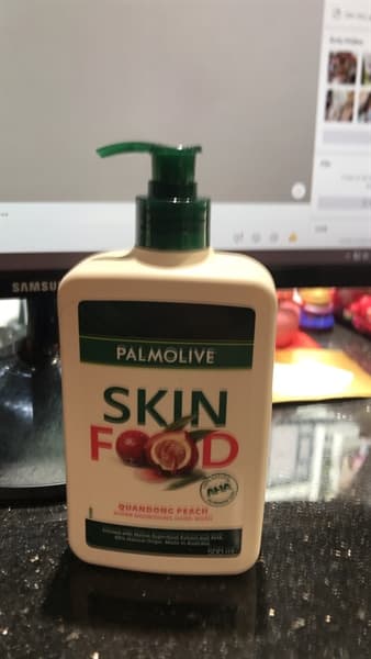 Nước Rửa Tay Palmolive Skin Food Quandong Peach 500ml ( Chai ) - Image 1