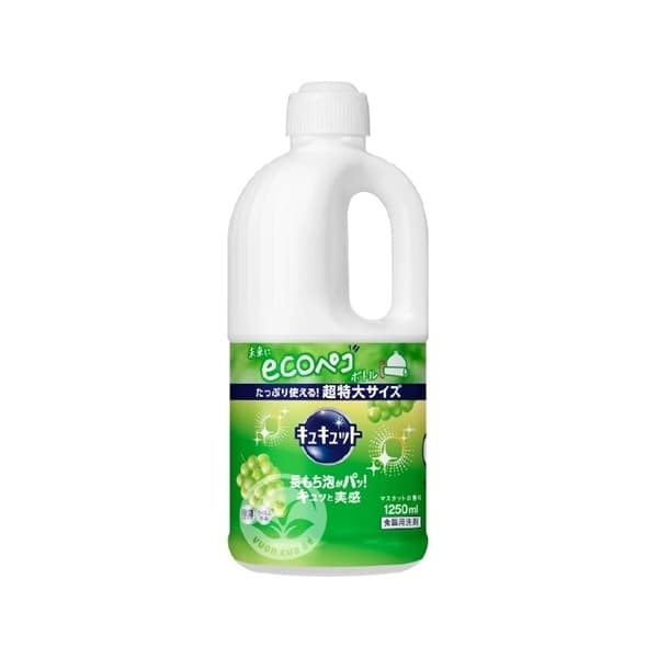 Nước Rửa Bát Kao Nhật Bản Hương Nho - Chai 1250ml - Hàng Phi Lợi Nhuận