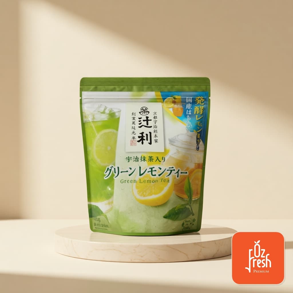 Trà Green Lemon Tea Tsujiri Nhật Bản 170g
