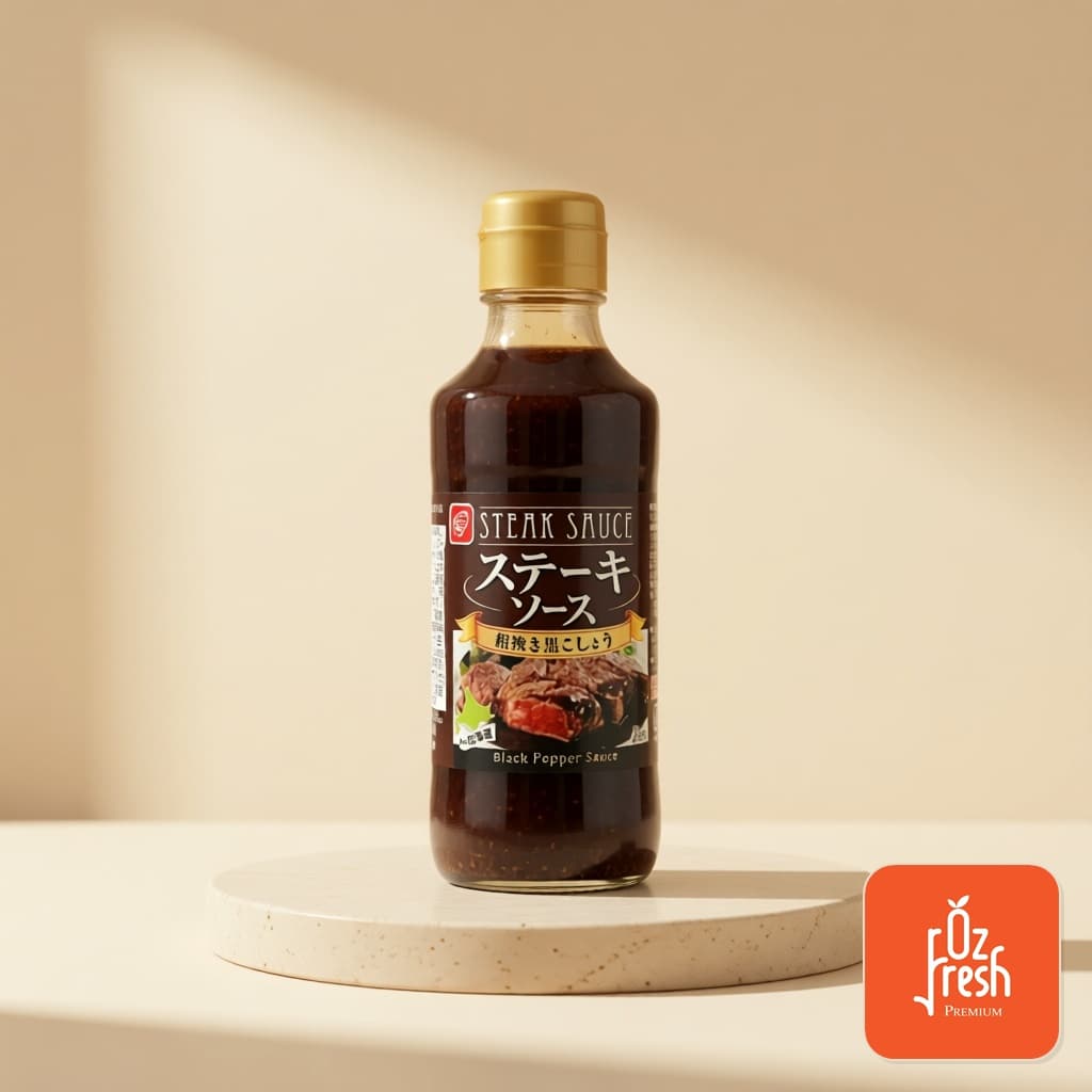 Sốt Steak Vị Tiêu Đen 225g