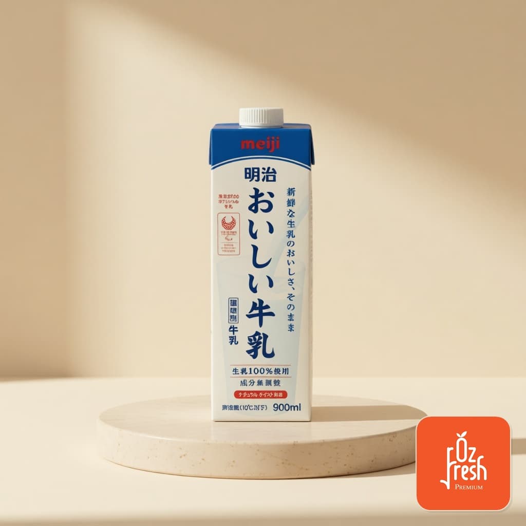 Sữa Tươi Thanh Trùng Meiji Nhật Bản 900ml