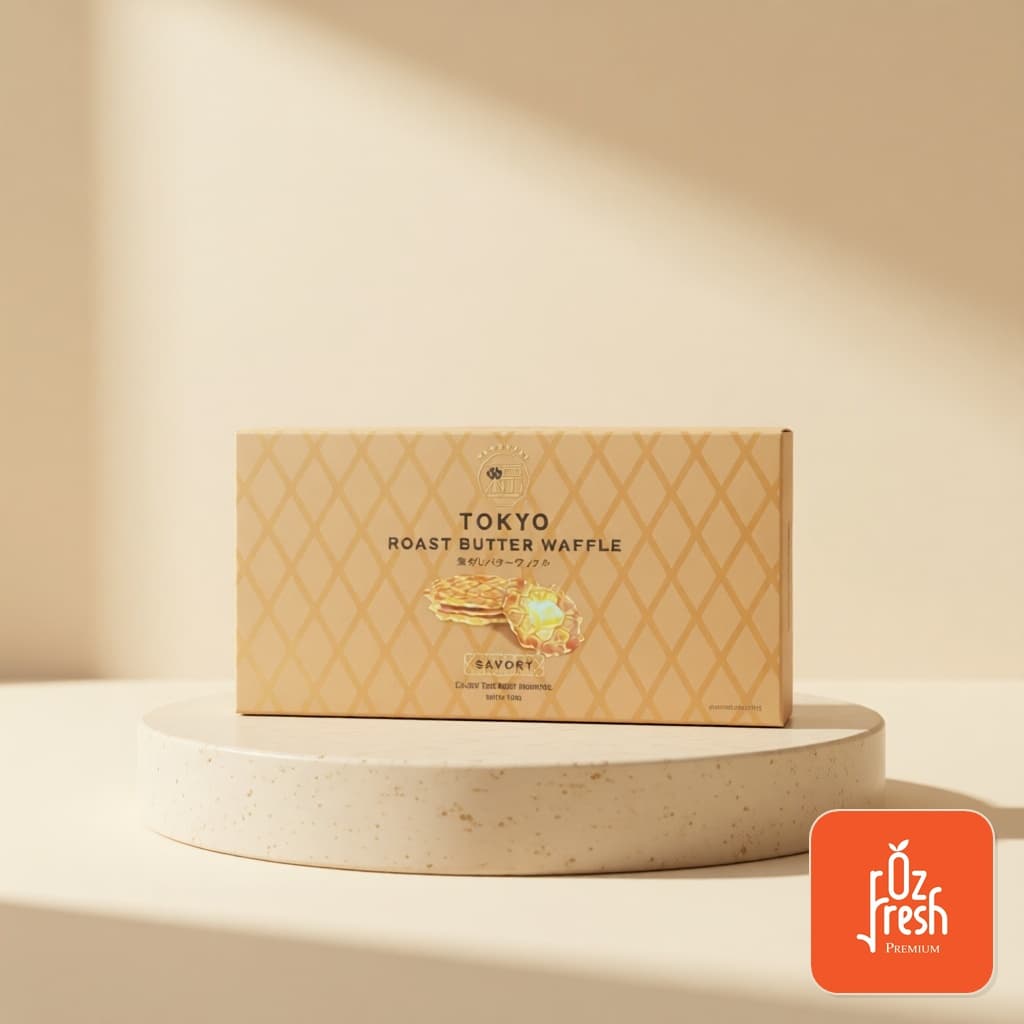 Tokyo Roast Butter Waffle - Hộp 12 chiếc