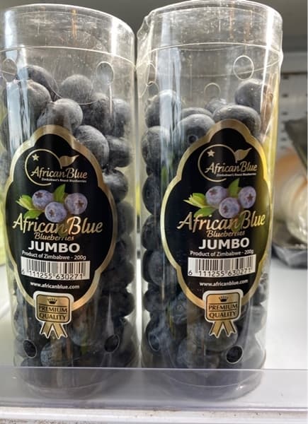 Việt Quất Ống Jumbo African Blue - 200g