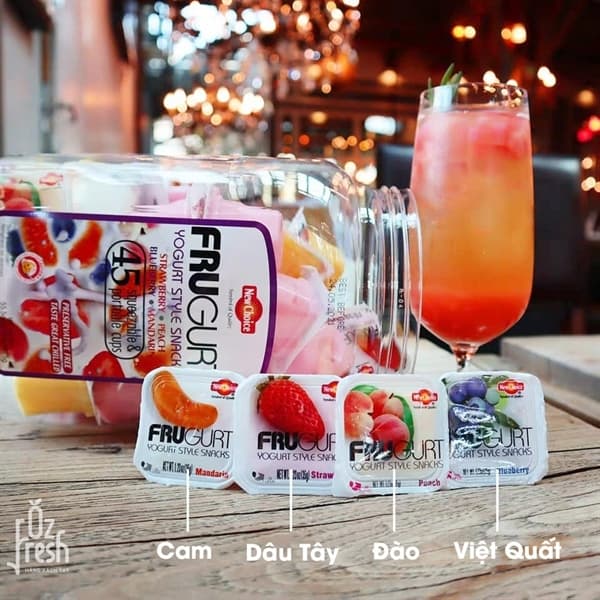 Thạch Sữa Chua Hoa Quả New Choice 45 chiếc 1575g