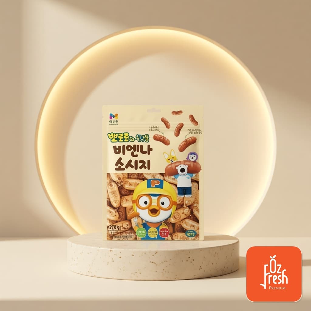 Xúc Xích Pororo Hàn Quốc Set 2 Gói x 270g