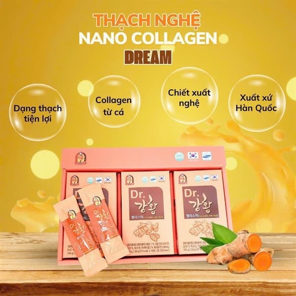 Thạch Nghệ Curcumin Jelly Stick 30 Gói