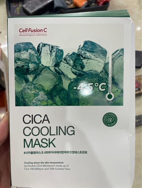 Mặt Nạ Lạnh Cica Cell Fusion Hộp 5 Miếng