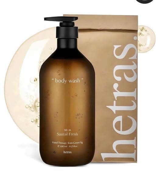 Sữa Tắm Hetras Body Wash NO20 Santal Fresh 1L thumbnail 2