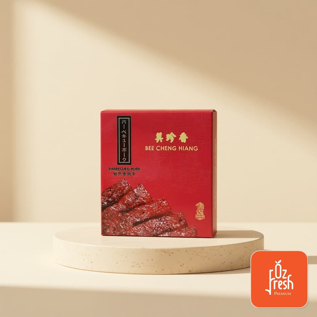 Thịt Heo Nướng Ớt Thái Lát Bee Cheng Hiang Singapor 480g