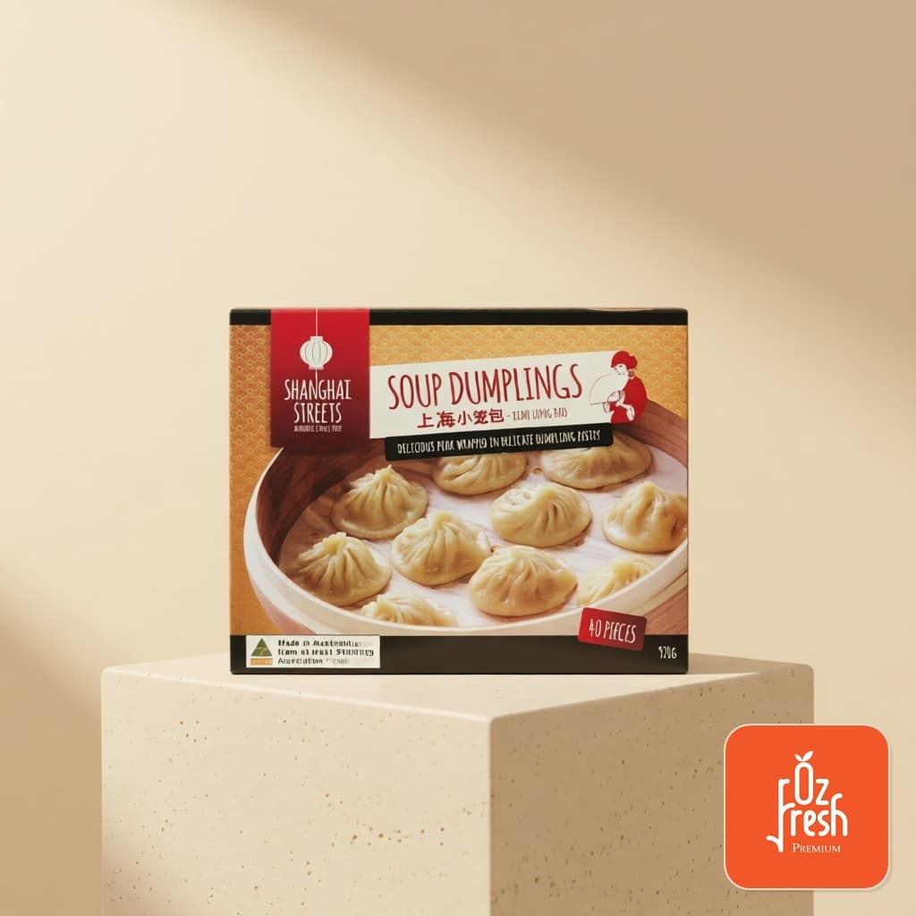 Tiểu Long Bao Úc ( Soup Dumplings Nhân Thịt ) - Hộp 40 Cái
