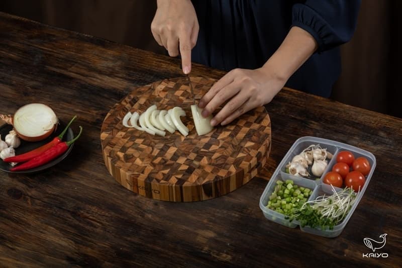 Thớt Gỗ Teak Wood BoaroKaiyo Hàn Quốc