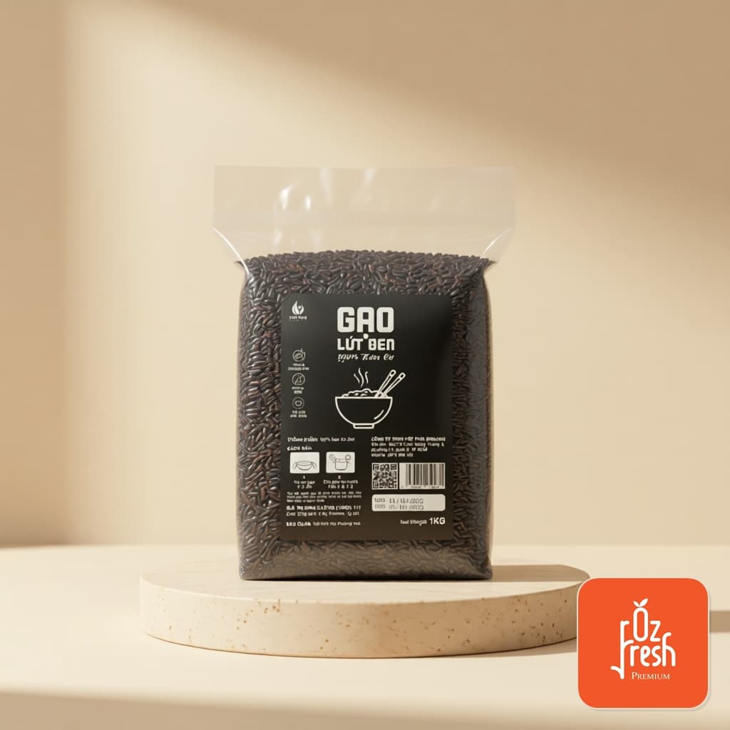 Gạo lứt đen 1kg