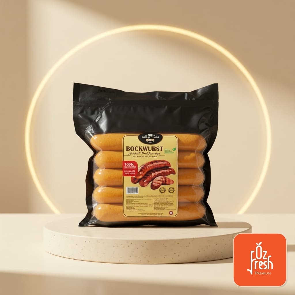 Xúc Xích Heo Xông Khói Kobi Butchers Bockwurst 400g