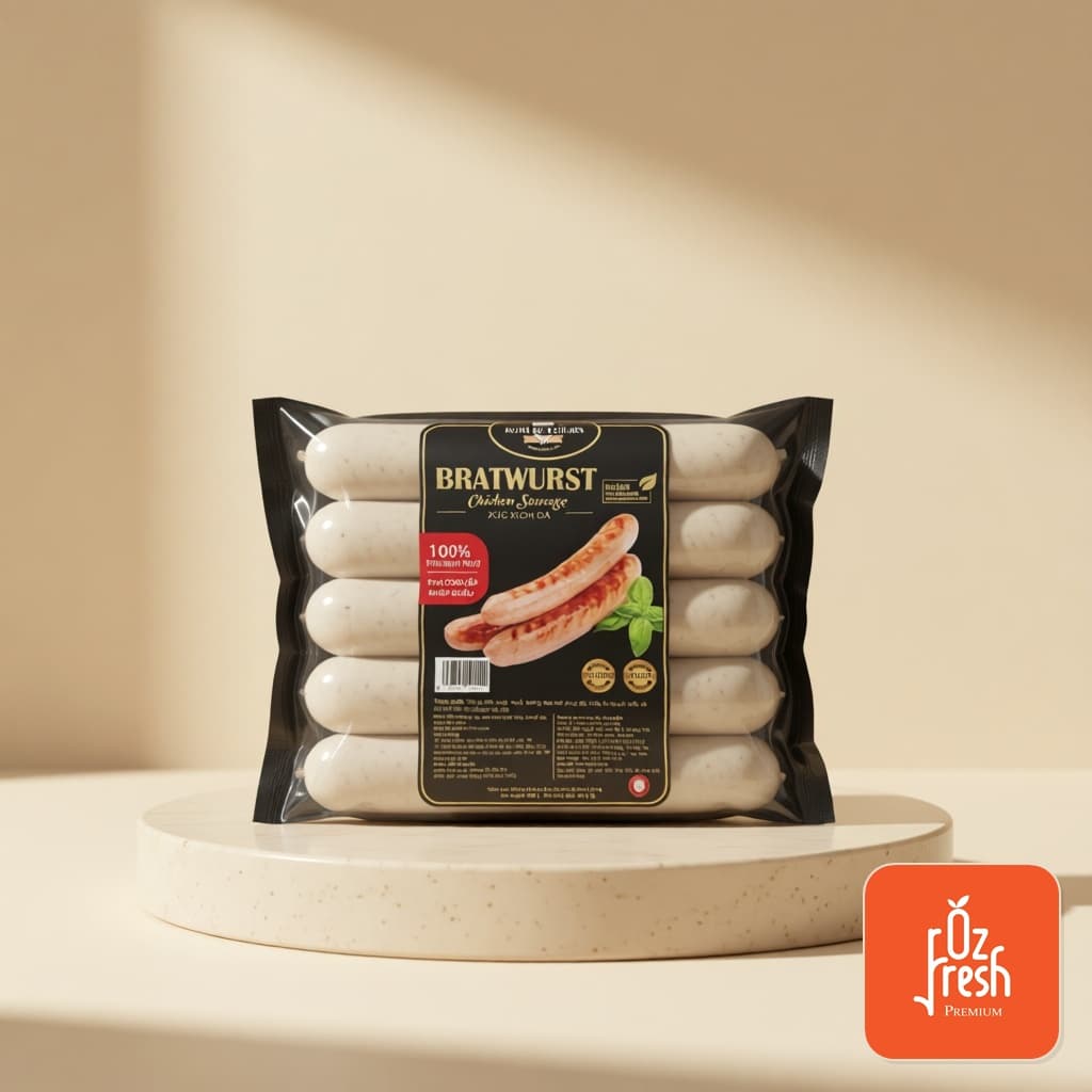 Xúc Xích Gà Kobi Butchers Bockwurst 400g