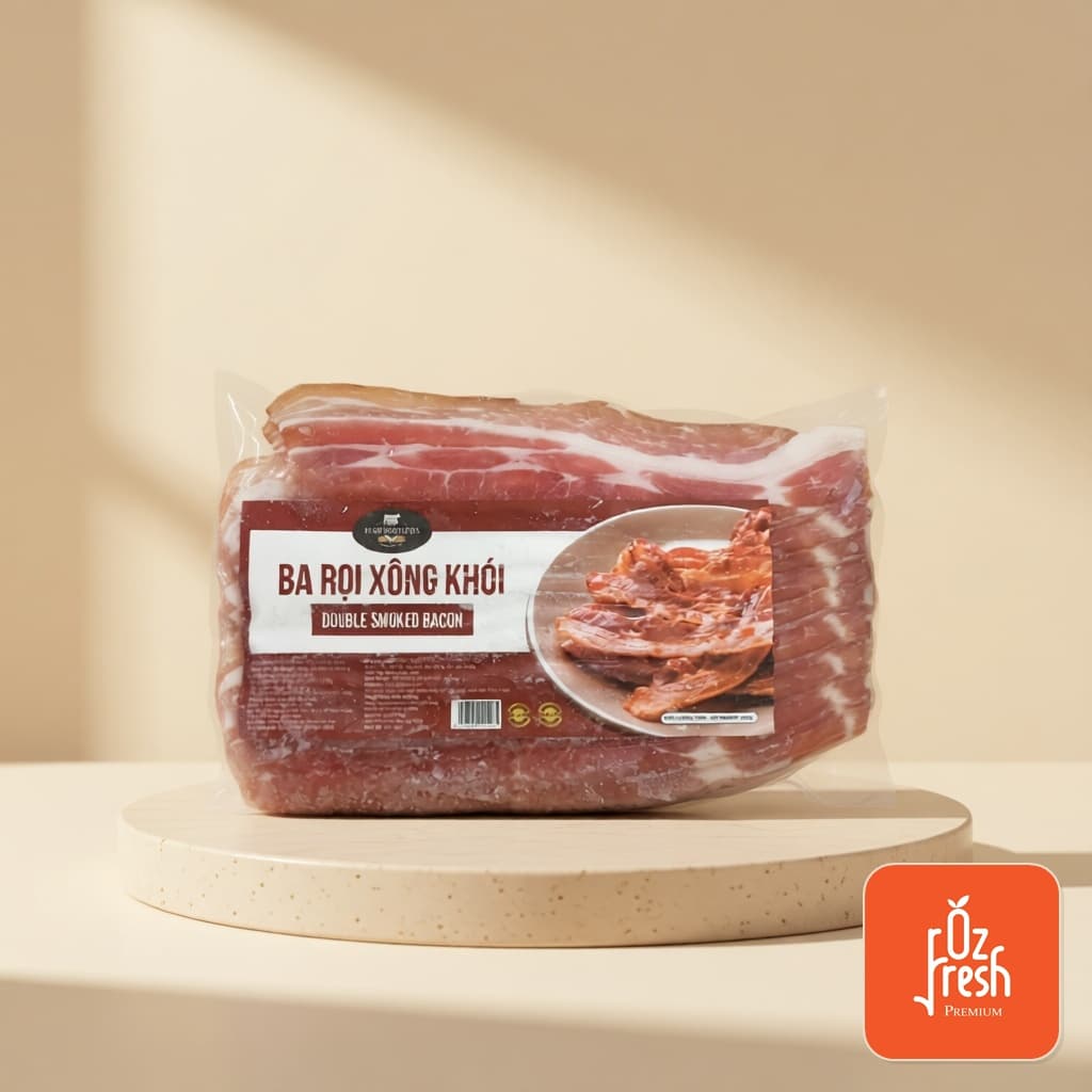 Thịt Ba Rọi Xông Khói Vị Truyền Thống 250gr