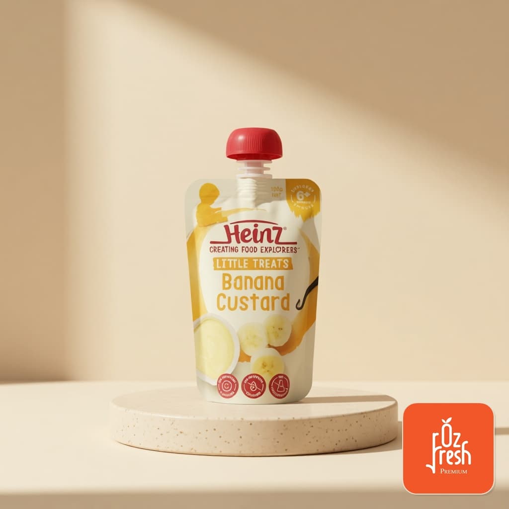 Váng Sữa Heinz Hoa Quả Nghiền 120G 6M+.