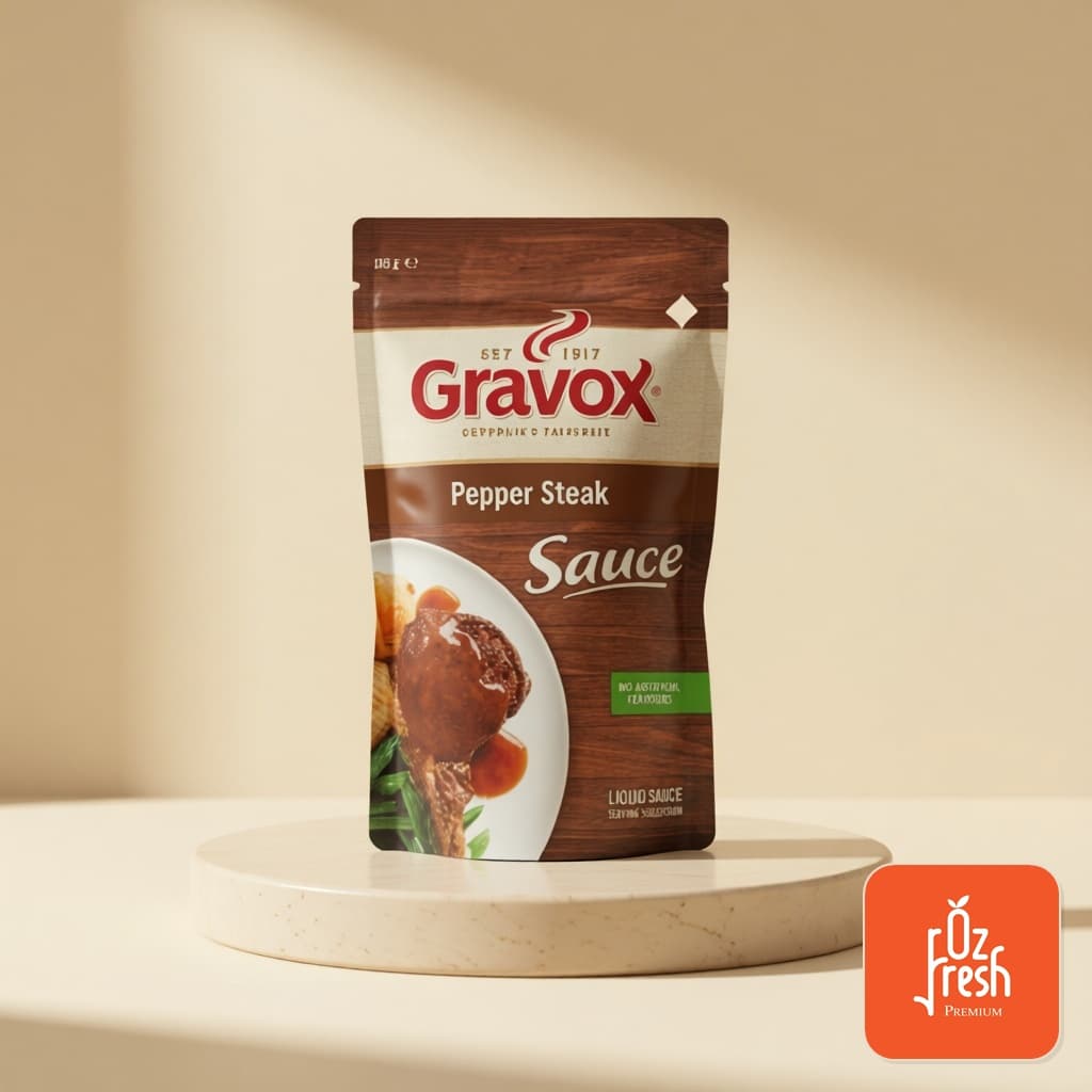 Sốt Gravox Úc Vị Tiêu Đen ( Pepper Steak ) 165g