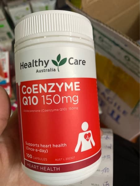 Thuốc bổ tim Healthy Care Coenzyme Q10 150mg 100 V