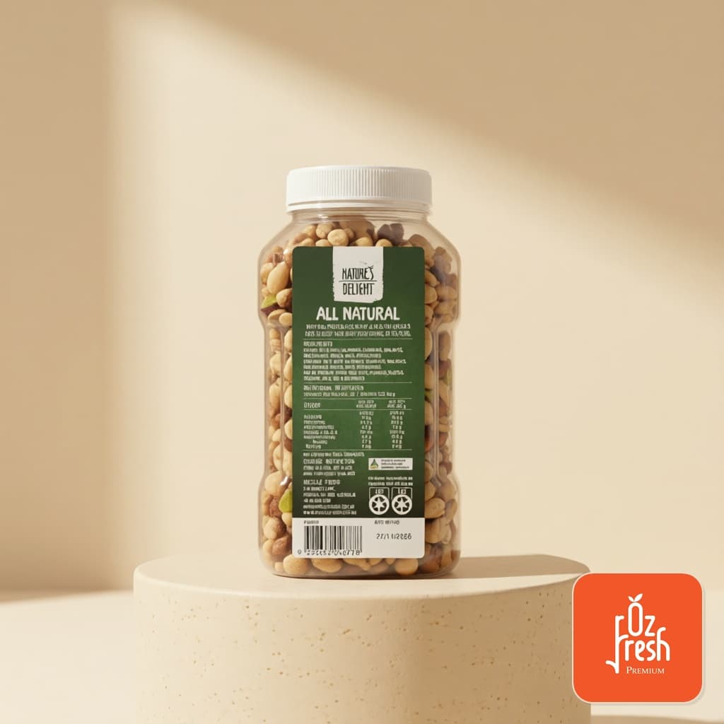 Hạt Mix All Nature Raw Nuts Úc - Hộp 1.2Kg
