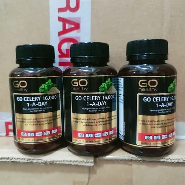 Trị Gout Úc Celery Gout Go Healthy 16000mg - 60v