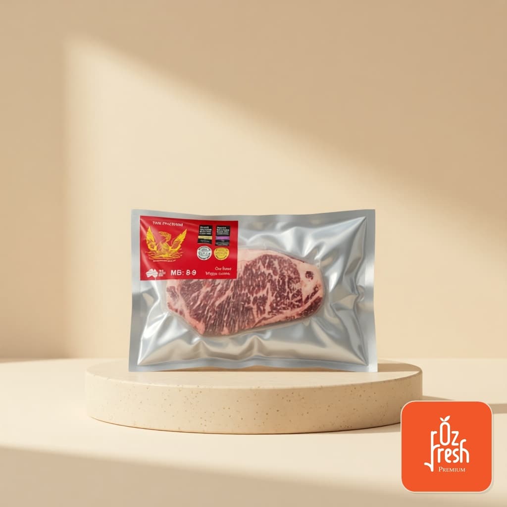 Thịt Bò Wagyu Phoenix Úc ( Striploin MBS 9 )