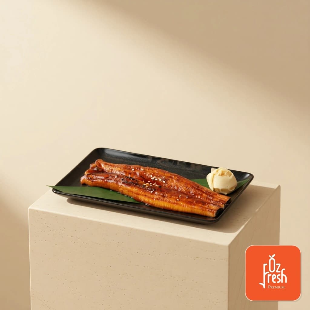 Lươn Nướng Nhiều Sốt Charcoal Grilled Eel Nhật Bản 250g