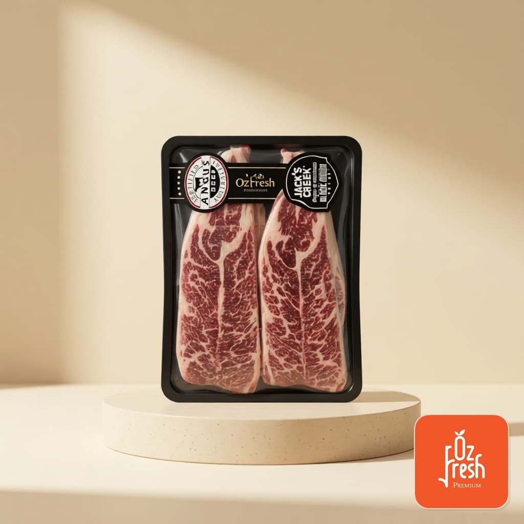 Sườn Non Rút Xương Bò Mỹ ( Short Rib Boneless )