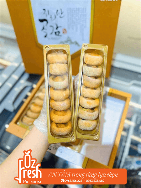 Hồng Sấy Dẻo San Cheong Hàn Quốc Hộp 35 Quả