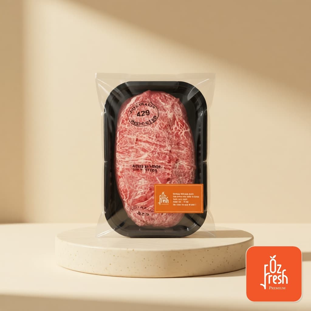 Thịt Bò Hokubee Thái Lát Nhúng Lẩu - Khay 300gr