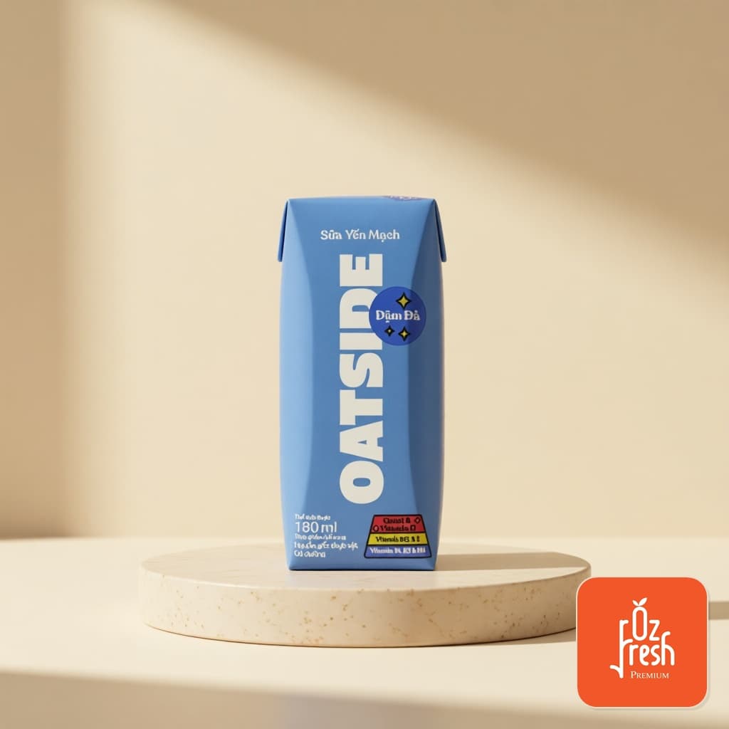 Sữa Yến Mạch Oatside Có Đường ( Thùng 24 Hộp x 180ml )