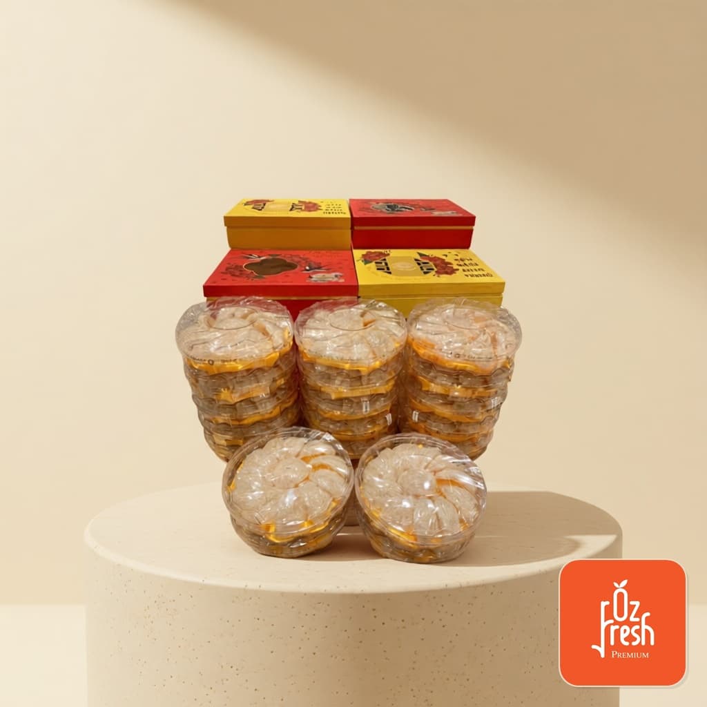 Yến Rút Lông Cam Nguyên Tổ - Hộp 100g