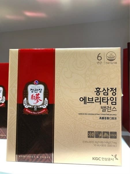 Tinh Chất Hồng Sâm Everytime Balance KGC Jung Kwan Jang 30 gói
