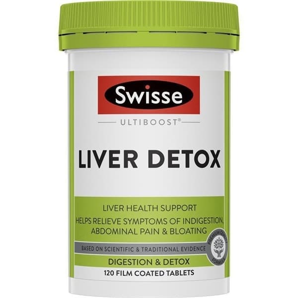 Swisse liver detox bổ gan 200 viên