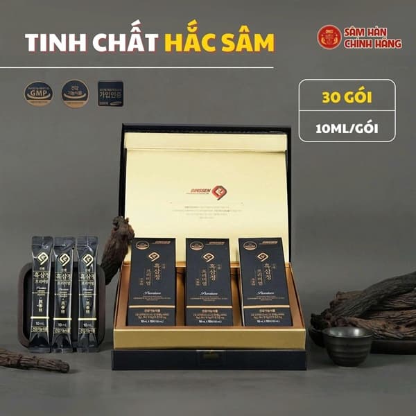 Tinh Chất Hắc Sâm Deadong Hàn Quốc - Hộp 30 Gói - Image 1