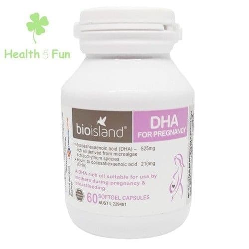 Vitamin bà bầu DHA Bioisland (60v) - Image 1