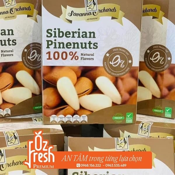Hạt Thông Sberian Pinenuts - Hộp 300g