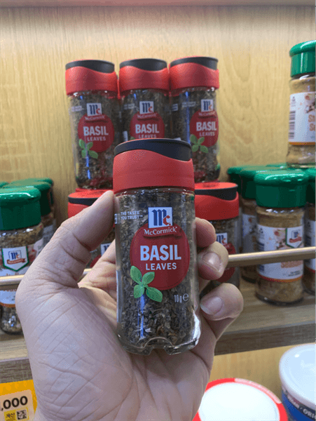 Lá húng quế McCormick 10g