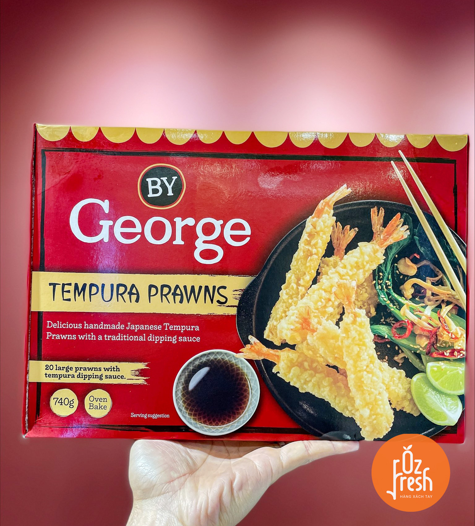 Tôm Chiên Tempura George Úc