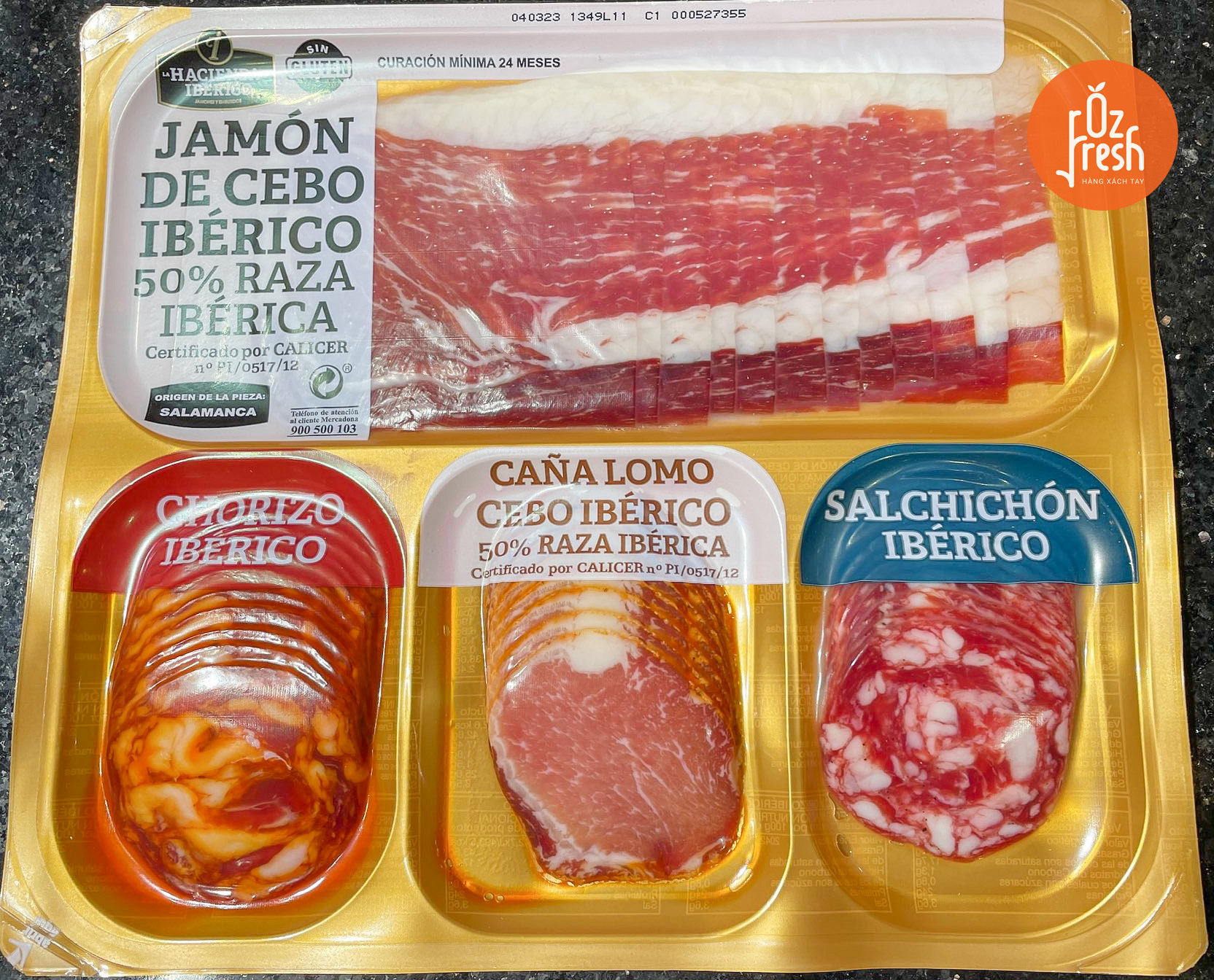 Set 4 Món Lợn Jamon Iberico Tây Ban Nha