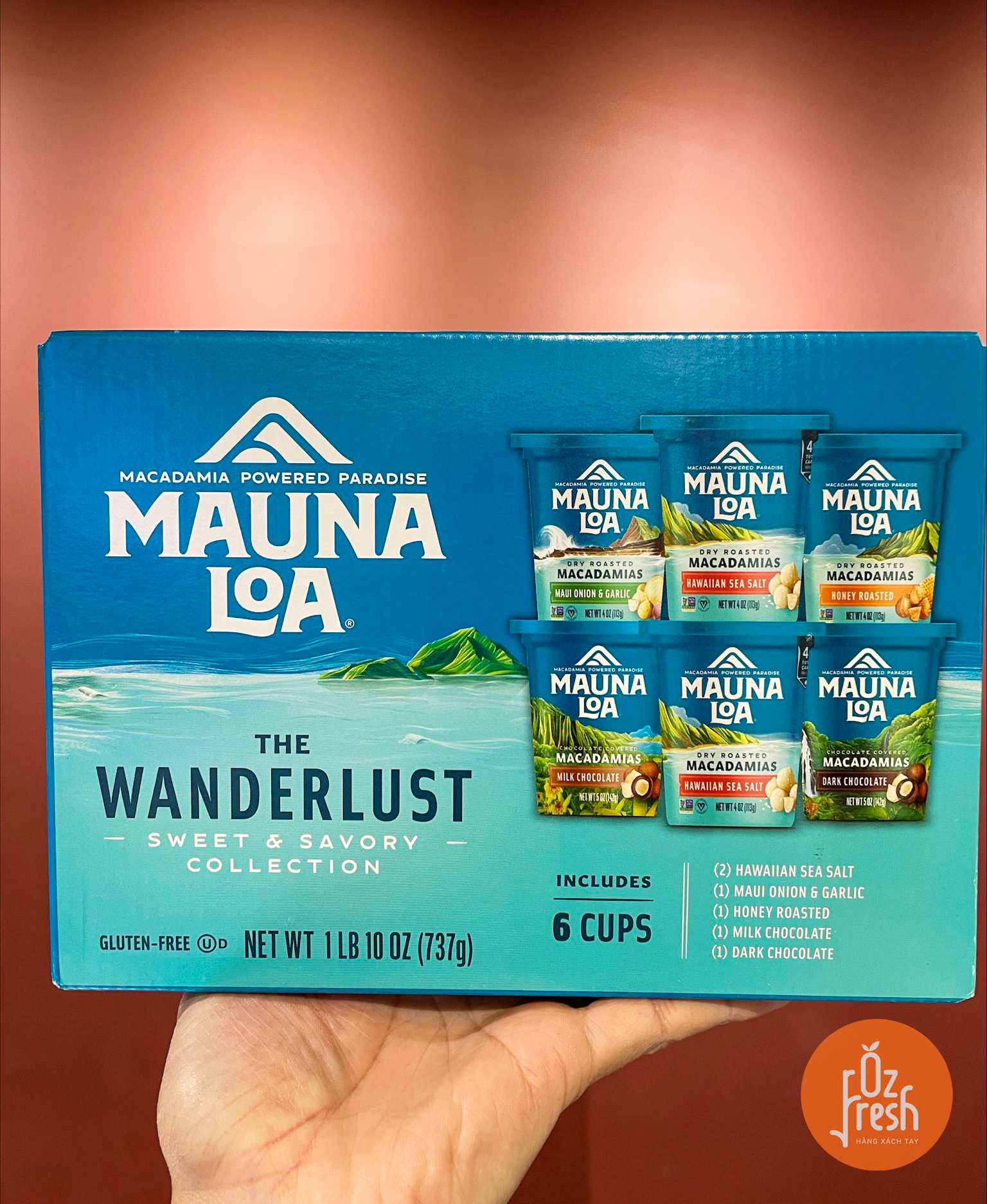 Hạt Maca Tẩm Vị Mauna Loa