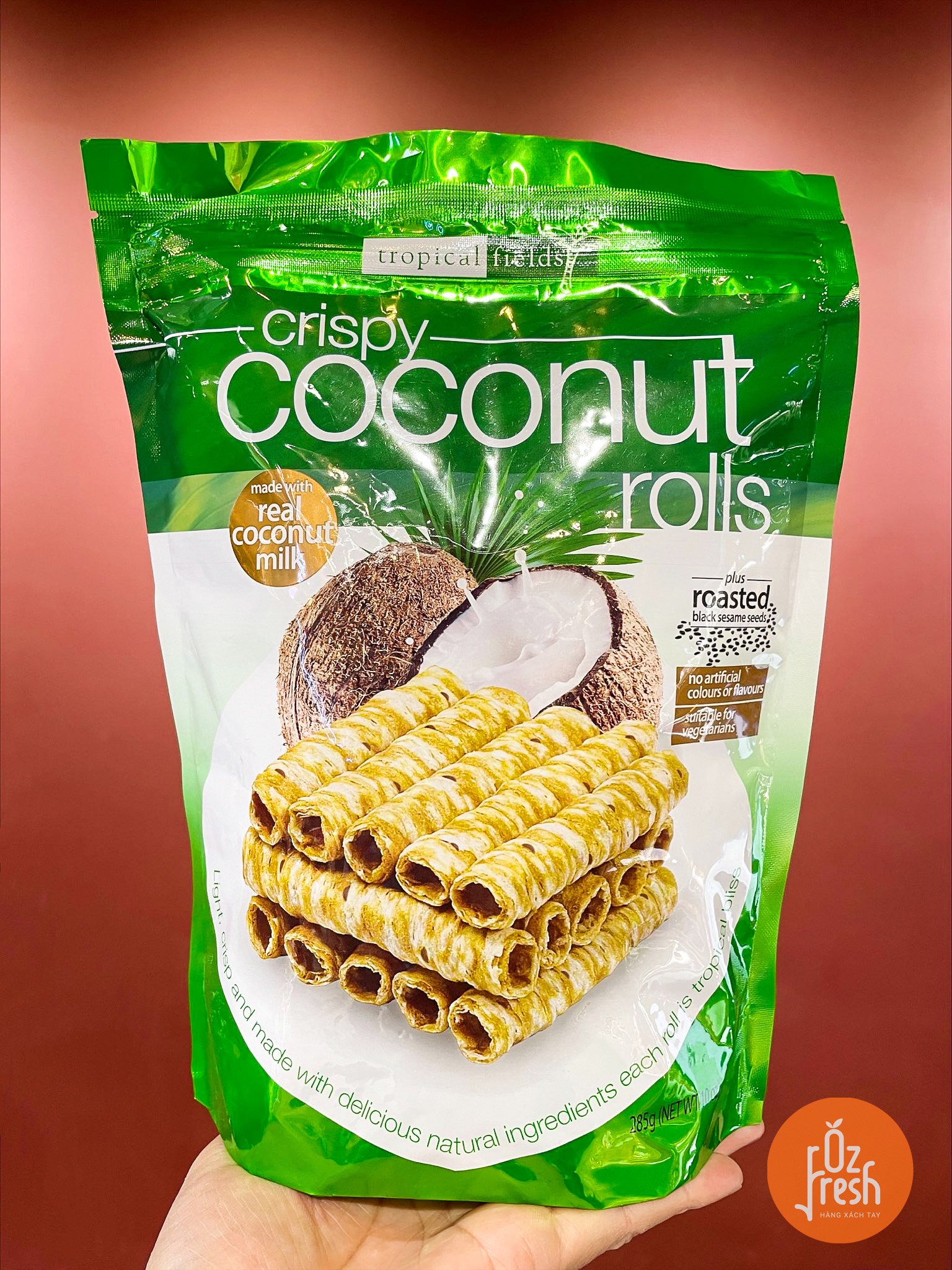 Bánh Cuộn Dừa Úc – Coconuts Rolls