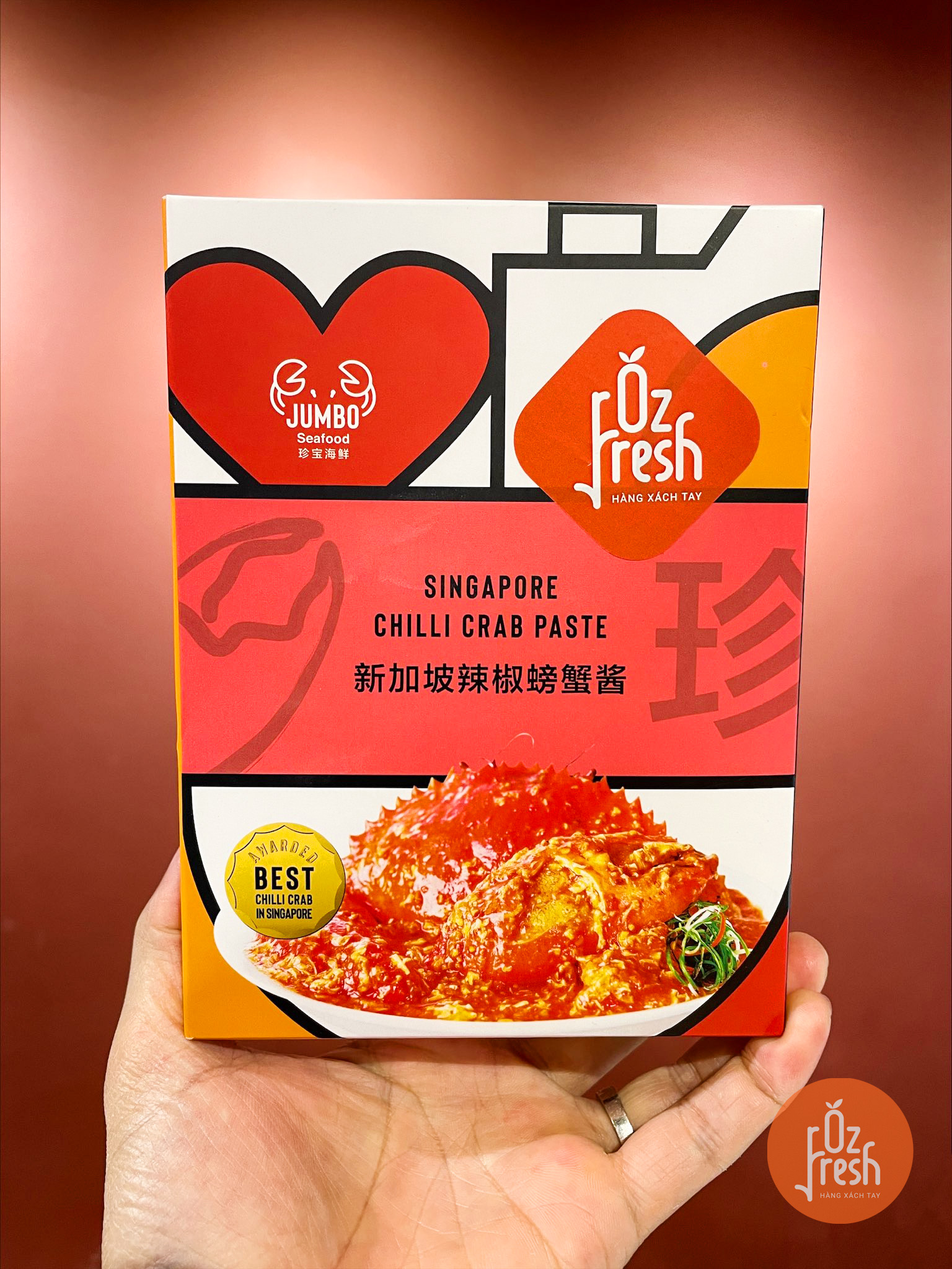 Sốt Cua Jumbo Singapore Chilli Crab