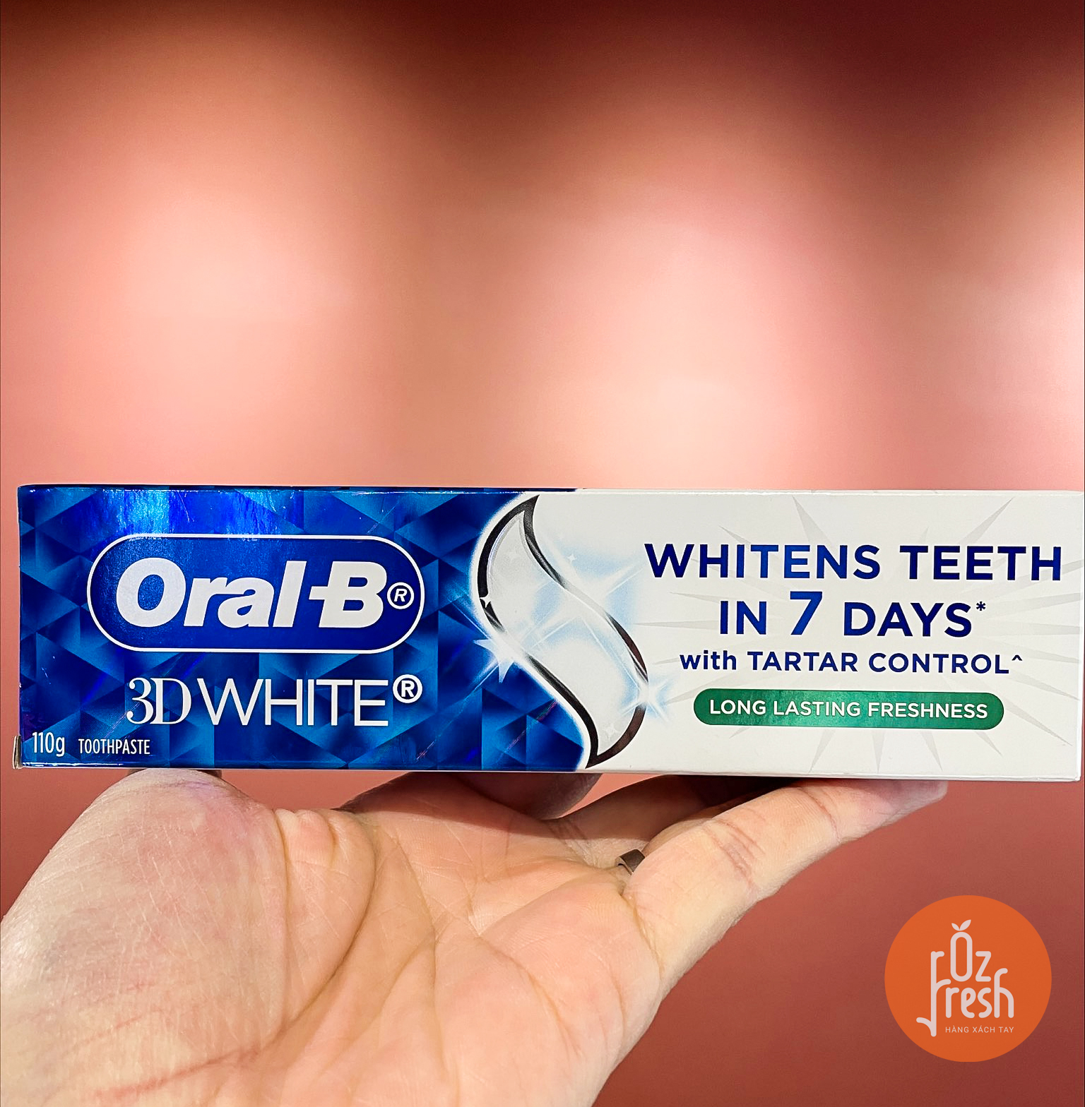 Kem Đánh Răng Oral_B 3D WHITE Úc