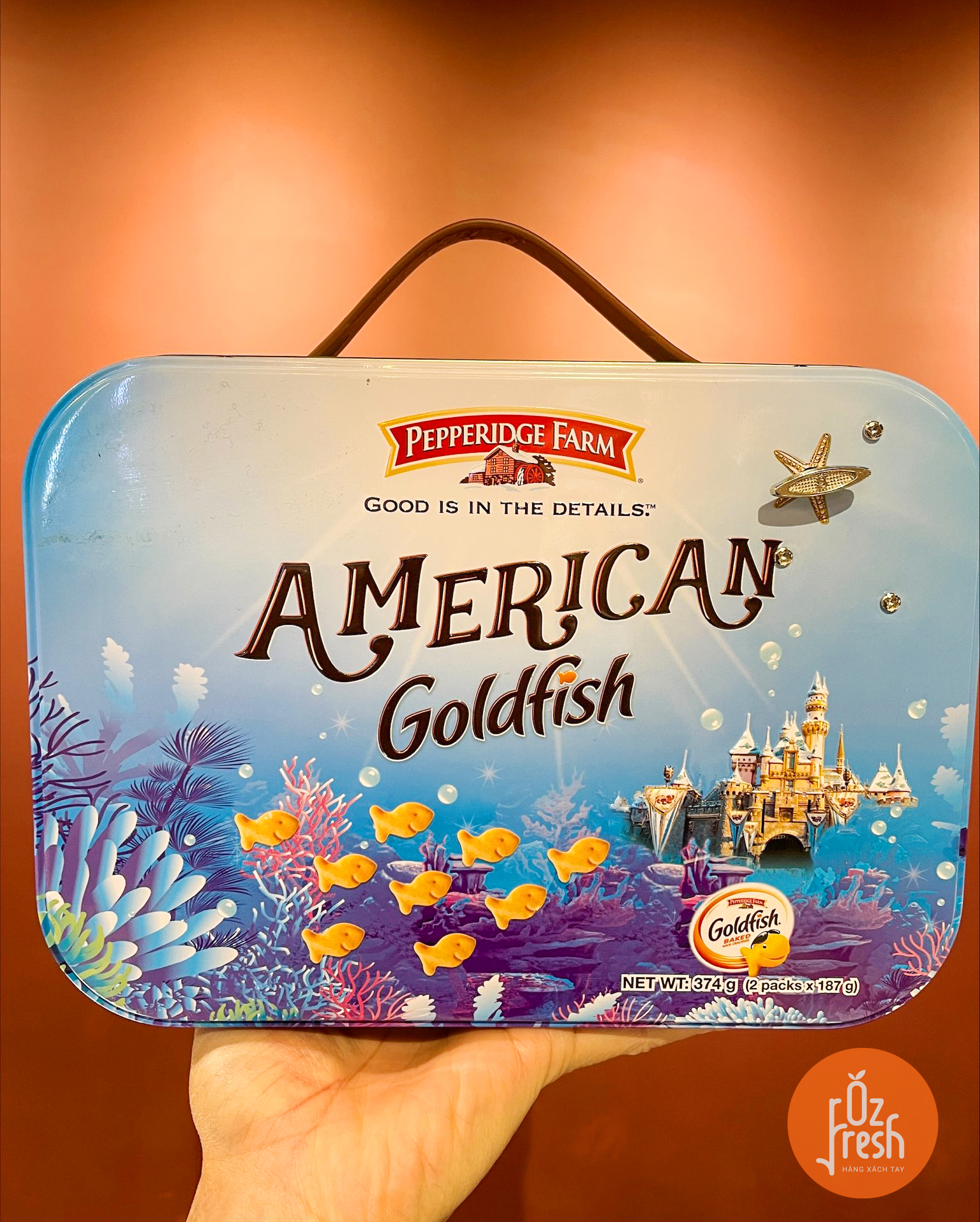 Bánh Cá American Goldfish – Hộp Phát  Nhạc