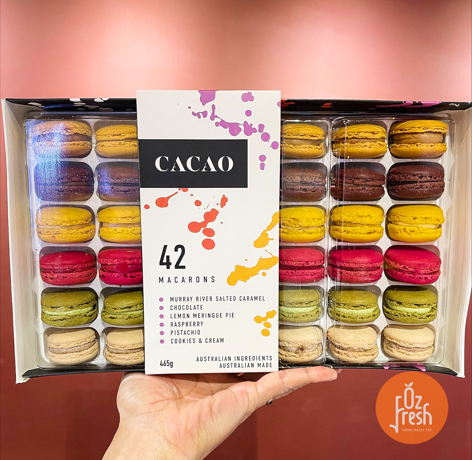 Bánh Macarons Úc