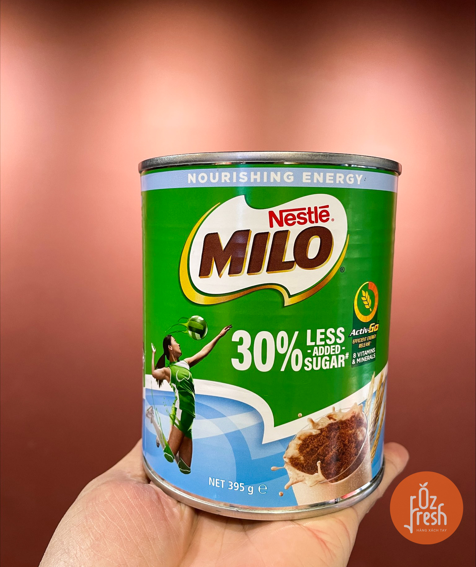 Milo Úc Giảm 30% Đường